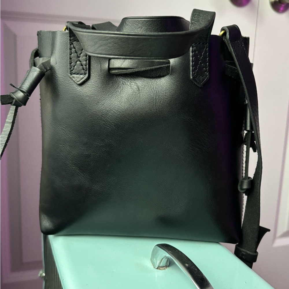 Madewell Black leather bag